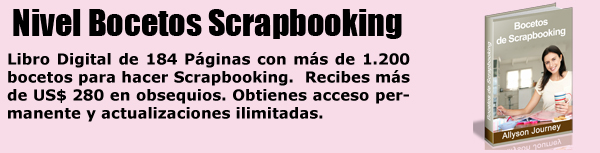 Nivel Bocetos Scrapbooking