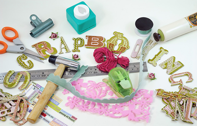 scrapbooking como arte de magia