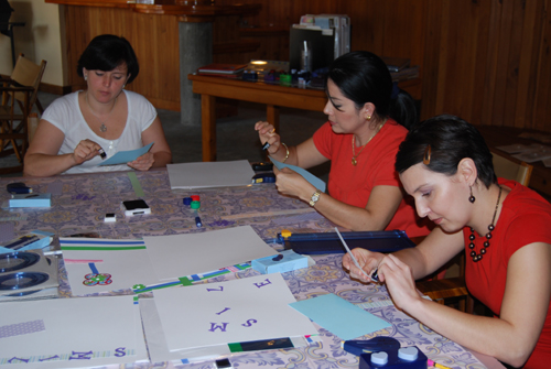 Clases de Scrapbooking San Jose Costa Rica Basico Daubbers Deditos