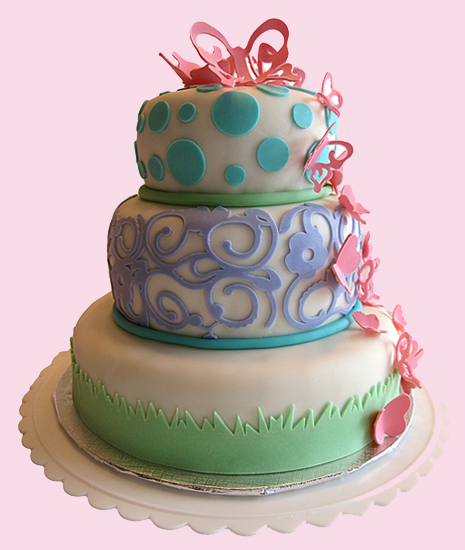 Pasteles con fondant 2