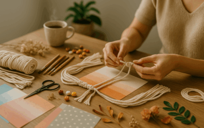 Artesanía y bienestar: beneficios de crear con tus manos