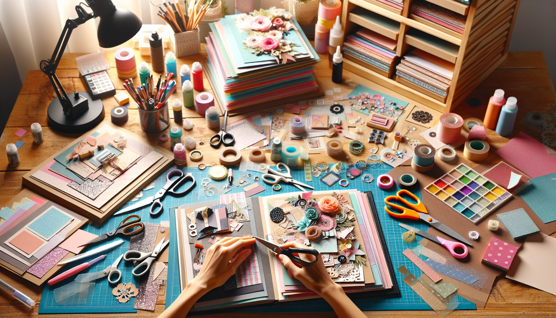 Corte, Pegado y Diseño: Los Fundamentos del Scrapbooking