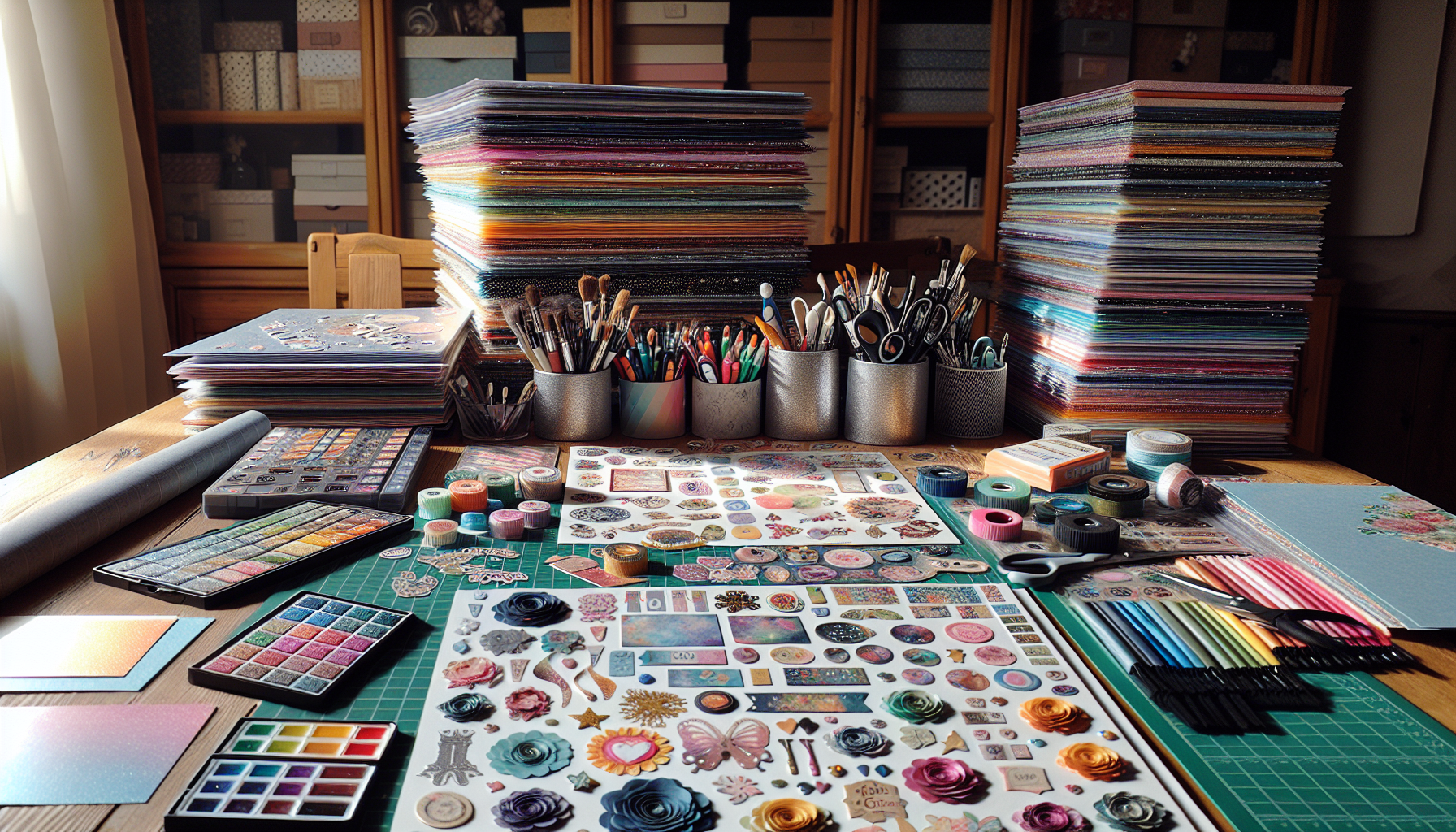 Guía Completa para Crear una Página Base de Scrapbooking