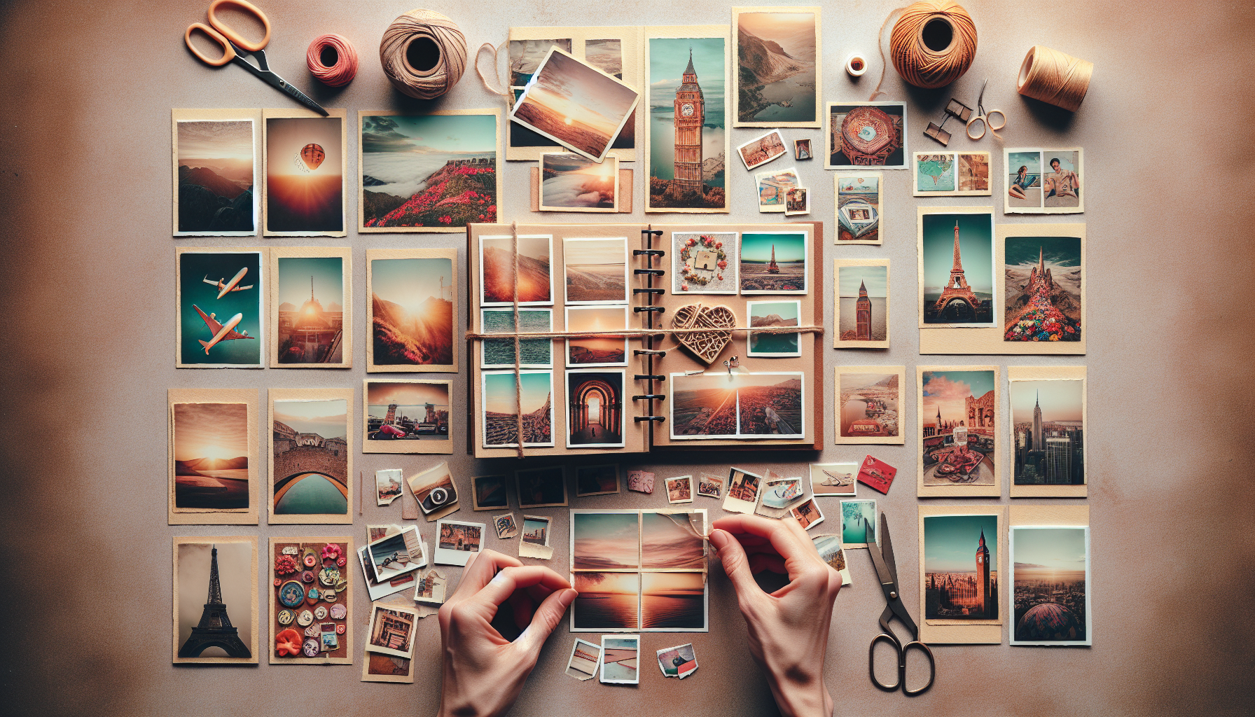 Cómo Crear un Mini Álbum de Viajes Paso a Paso