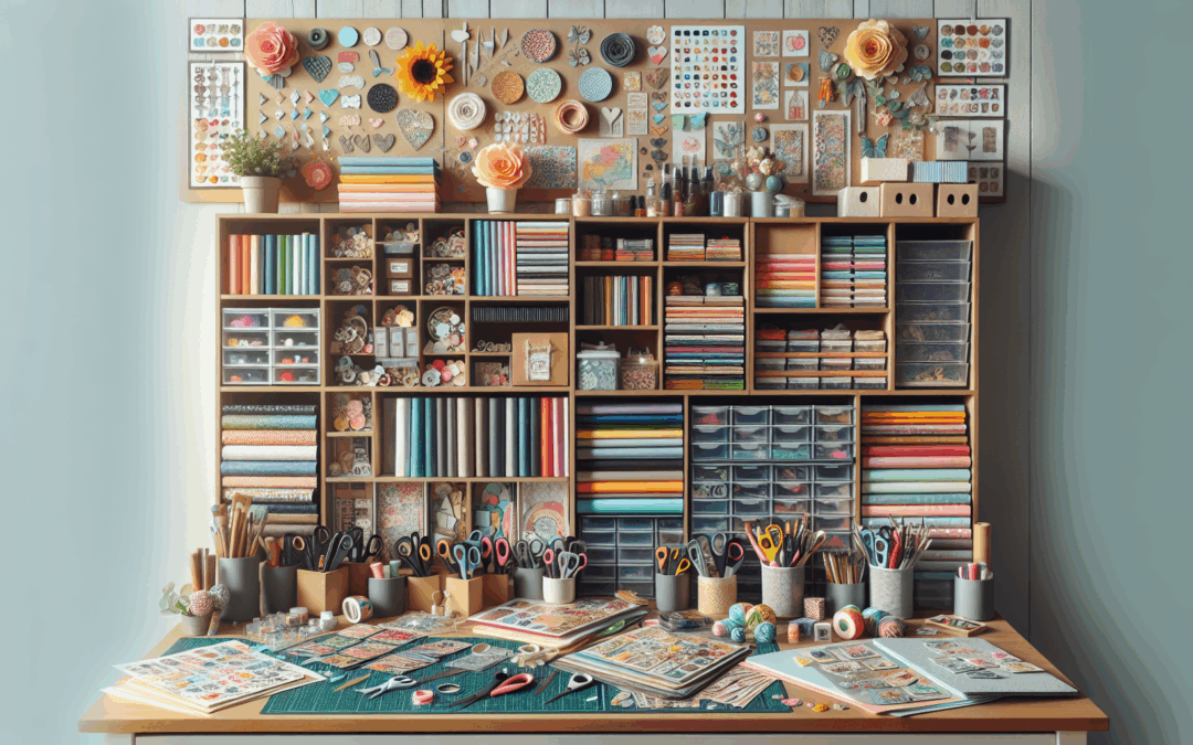 Cómo Organizar tus Materiales de Scrapbooking sin Caos