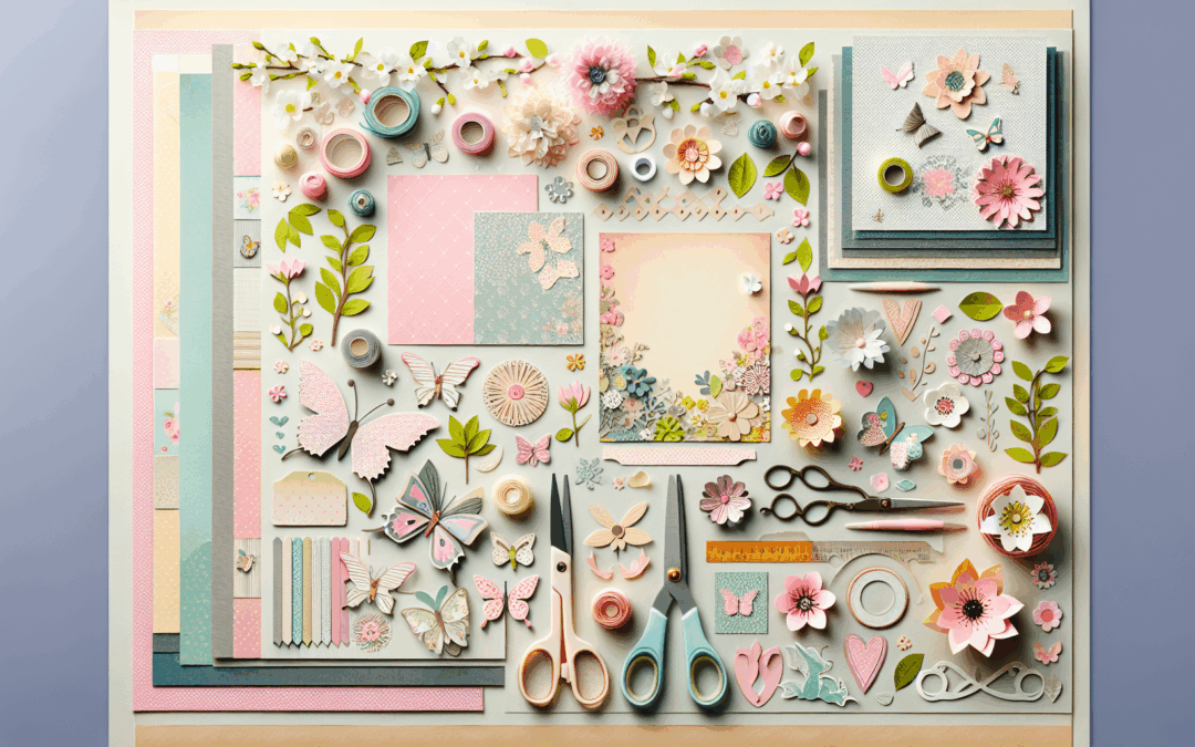Scrapbooking de Primavera: Diseños Frescos y Florales