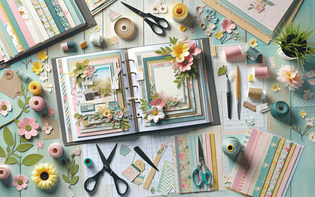 Scrapbooking de Primavera: Diseños Frescos y Florales