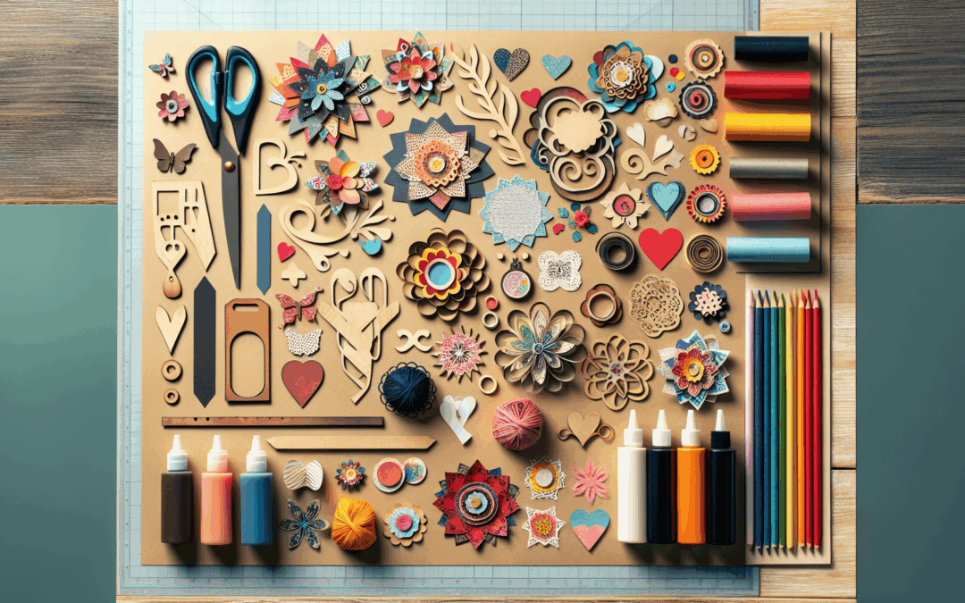 Cómo Crear un Álbum de Scrapbooking con Formas Únicas