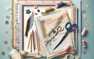Cómo Incorporar Costura en tus Páginas de Scrapbooking